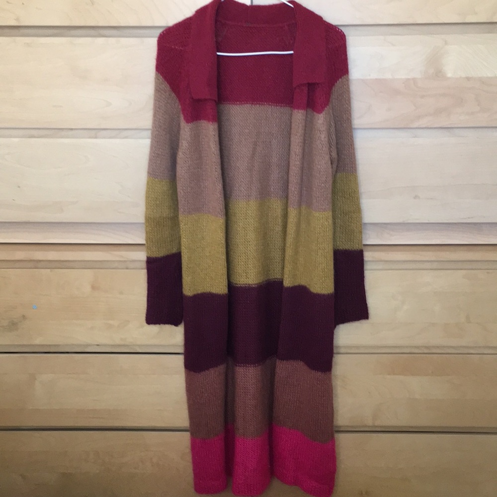 Authentic Free People Long Cardigan